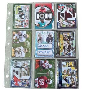 NFL / NCAA Duo Set of 9